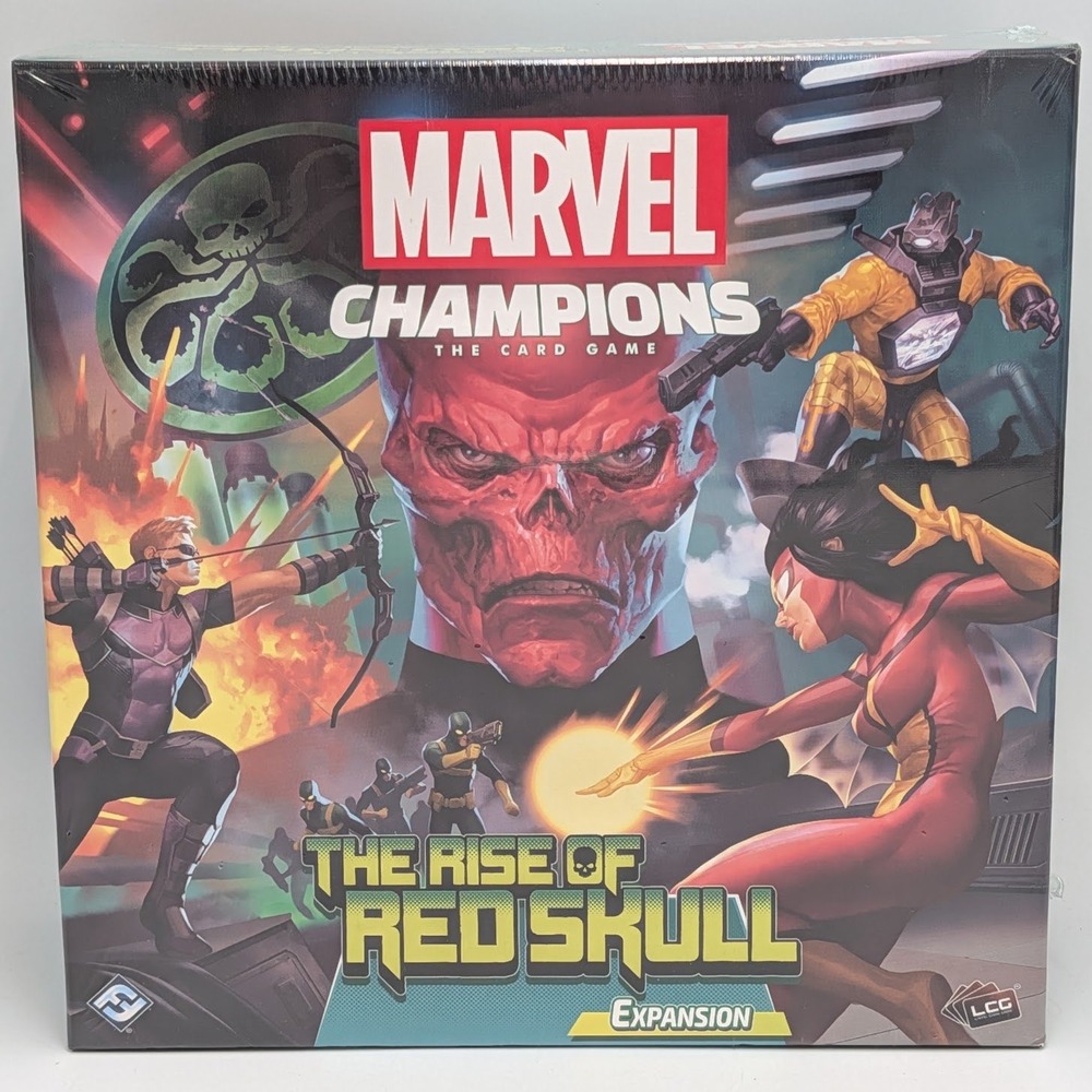 Marvel Champions The Rise of Red Skull Expansion Board Game LCG New Sealed